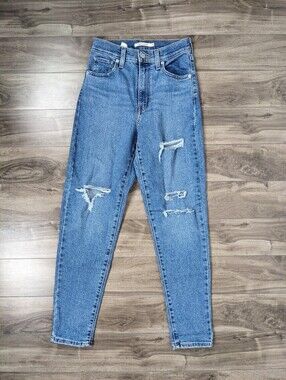 Levi's Women's Jeans High Waisted Mom Size 25 W25 L29